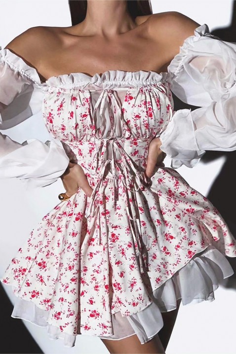 Haljina GREFIOXA, Boja: bijela, IVET.HR - MODERNA ODJEĆA