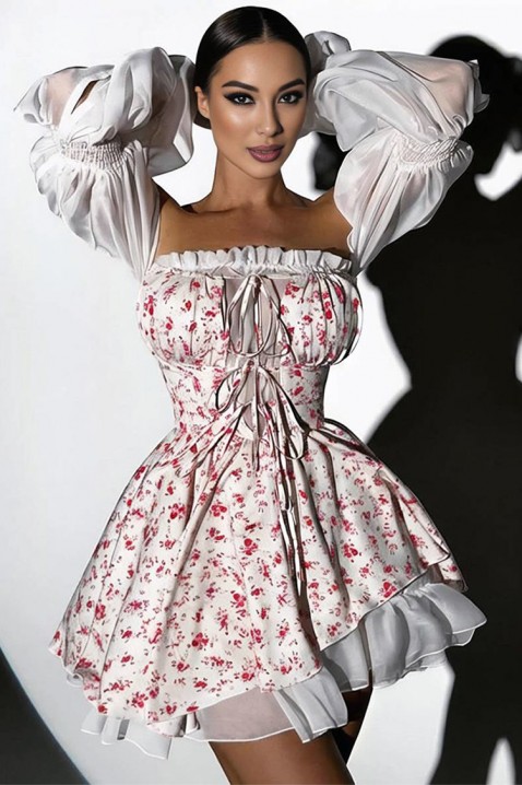 Haljina GREFIOXA, Boja: bijela, IVET.HR - MODERNA ODJEĆA