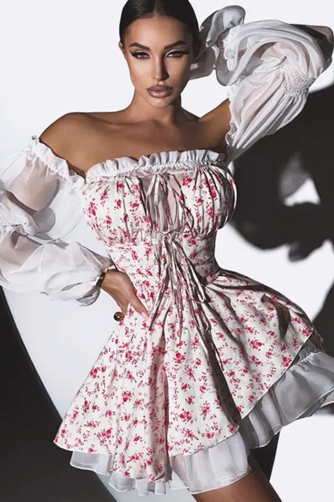 Haljina GREFIOXA, Boja: bijela, IVET.HR - MODERNA ODJEĆA