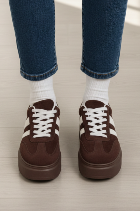 Ženske tenisice KELMIRA BROWN, Boja: smeđa, IVET.HR - MODERNA ODJEĆA