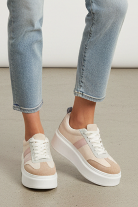 Ženske tenisice KELMIRA PUDRA, Boja: pudera, IVET.HR - MODERNA ODJEĆA