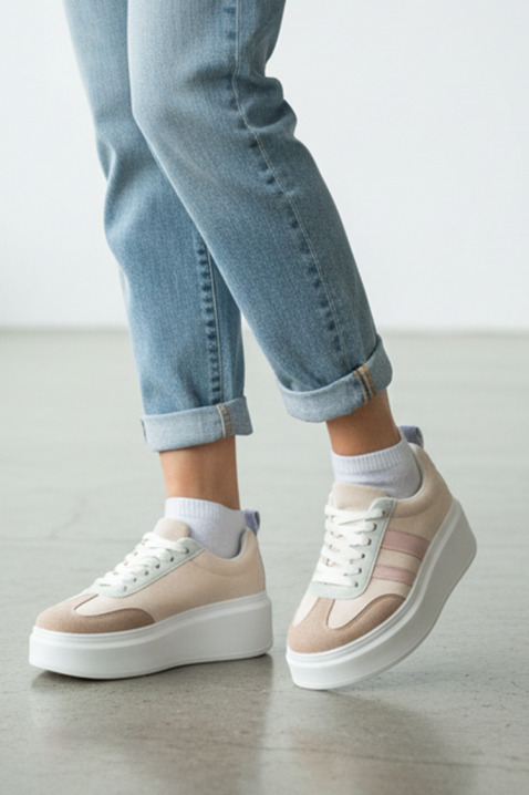 Ženske tenisice KELMIRA PUDRA, Boja: pudera, IVET.HR - MODERNA ODJEĆA