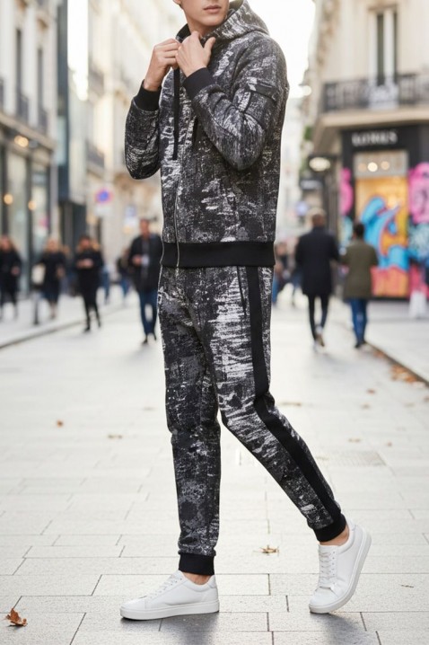 Muški komplet MORODO BLACK, Boja: crna, IVET.HR - MODERNA ODJEĆA