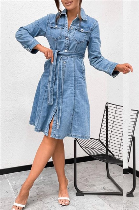 Haljina DENMILZA, Boja: svijetlo plava, IVET.HR - MODERNA ODJEĆA