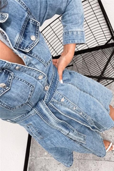 Haljina DENMILZA, Boja: svijetlo plava, IVET.HR - MODERNA ODJEĆA