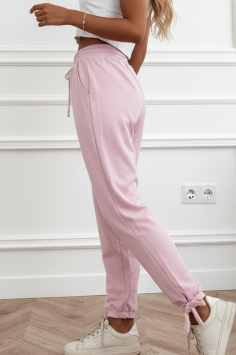 Sportske hlače VLAMERZA PUDRA, Boja: pudera, IVET.HR - MODERNA ODJEĆA