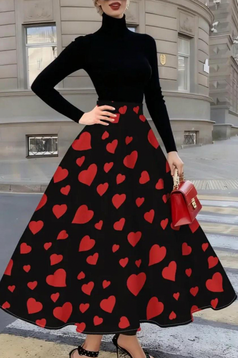 Suknja HERTILZA, Boja: crna, IVET.HR - MODERNA ODJEĆA