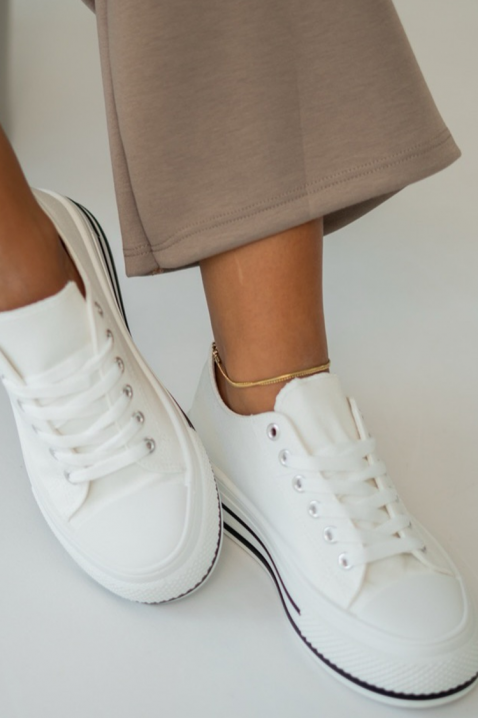 Ženske tenisice KLAVILZA WHITE, Boja: bijela, IVET.HR - MODERNA ODJEĆA