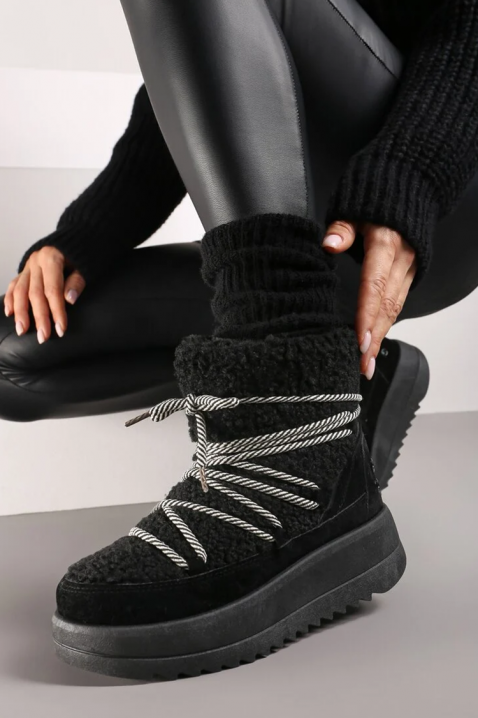 Apres-ski cipele BALVELDA, Boja: crna, IVET.HR - MODERNA ODJEĆA