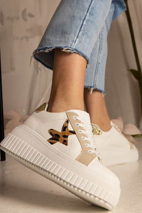 Ženske tenisice ZVEZDILZA, Boja: bijela, IVET.HR - MODERNA ODJEĆA