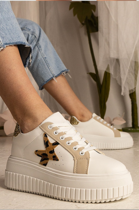 Ženske tenisice ZVEZDILZA, Boja: bijela, IVET.HR - MODERNA ODJEĆA