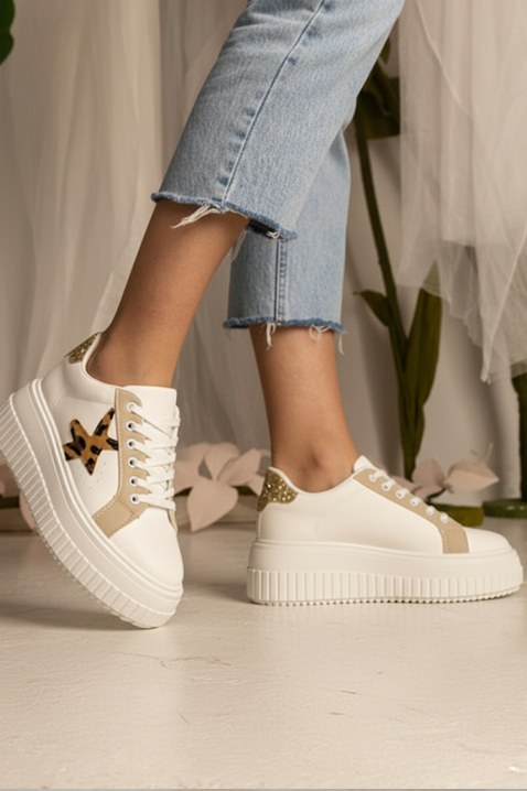 Ženske tenisice ZVEZDILZA, Boja: bijela, IVET.HR - MODERNA ODJEĆA