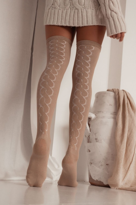 Čarape ZELBRANA, Boja: bež, IVET.HR - MODERNA ODJEĆA