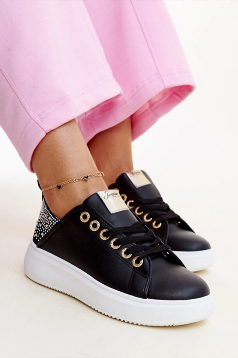 Ženske tenisice KLAMELDA BLACK, Boja: crna, IVET.HR - MODERNA ODJEĆA