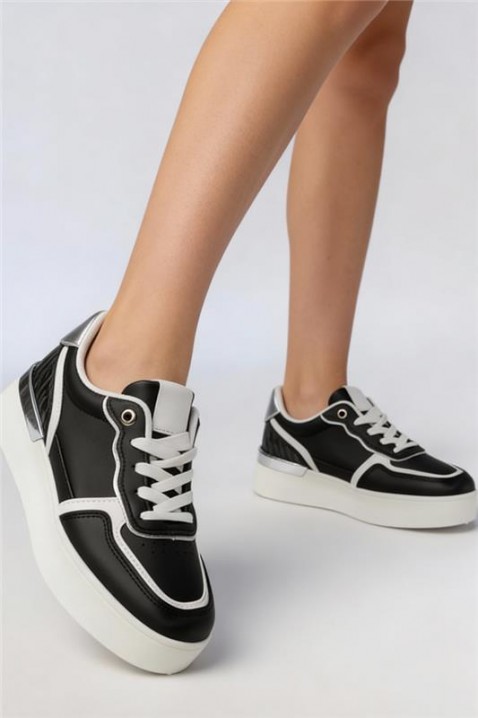 Ženske tenisice BELVONZA, Boja: crna, IVET.HR - MODERNA ODJEĆA