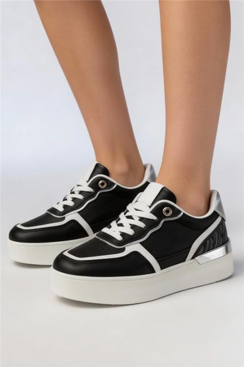 Ženske tenisice BELVONZA, Boja: crna, IVET.HR - MODERNA ODJEĆA