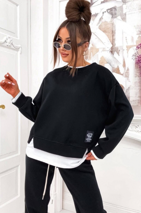 Komplet POLVENDA BLACK, Boja: crna, IVET.HR - MODERNA ODJEĆA