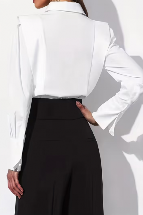 Ženska košulja PLEVOLZA WHITE, Boja: bijela, IVET.HR - MODERNA ODJEĆA