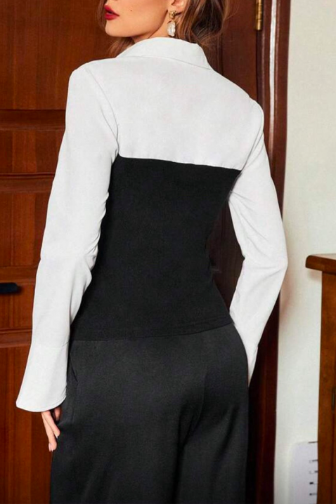 Ženska košulja GRAVELDA, Boja: crna i bijela, IVET.HR - MODERNA ODJEĆA