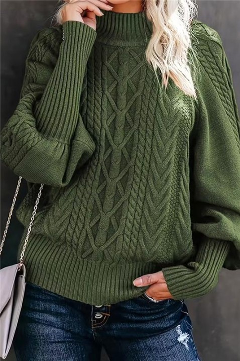 Džemper TERMOLGA GREEN, Boja: zelena, IVET.HR - MODERNA ODJEĆA