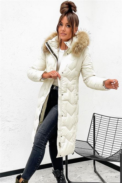 Jakna KAPILZA WHITE, Boja: bijela, IVET.HR - MODERNA ODJEĆA