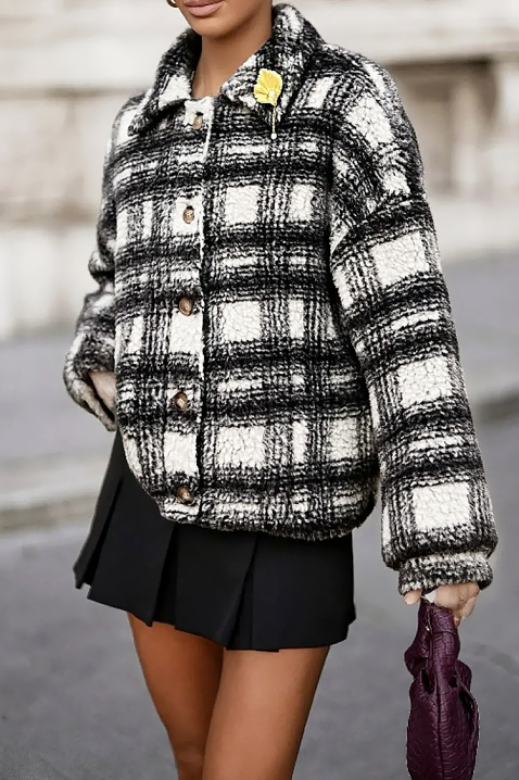 Kaput DEVORGA BLACK, Boja: crna, IVET.HR - MODERNA ODJEĆA