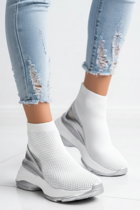 Ženske čizme BROFELMA, Boja: bijela, IVET.HR - MODERNA ODJEĆA