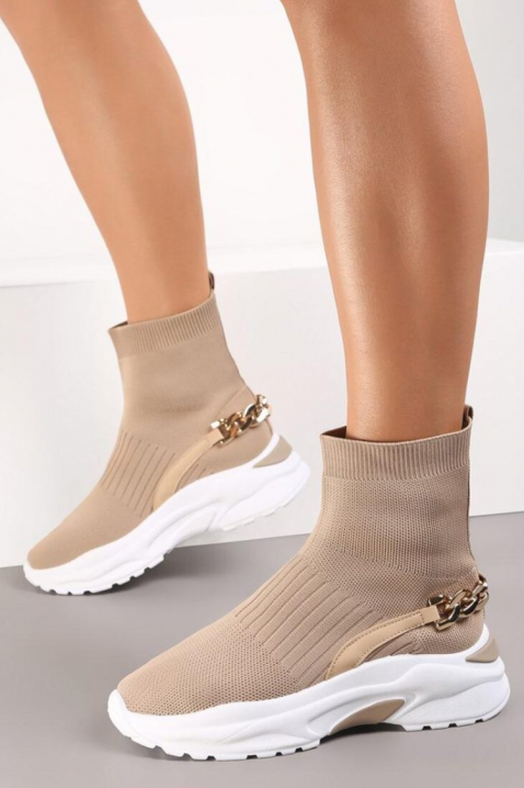 Ženske čizme KANSELVA, Boja: bež, IVET.HR - MODERNA ODJEĆA