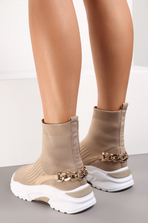 Ženske čizme KANSELVA, Boja: bež, IVET.HR - MODERNA ODJEĆA
