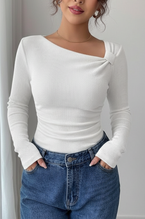 Ženska bluza TREBOLDA WHITE, Boja: bijela, IVET.HR - MODERNA ODJEĆA