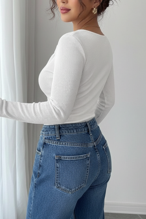 Ženska bluza TREBOLDA WHITE, Boja: bijela, IVET.HR - MODERNA ODJEĆA