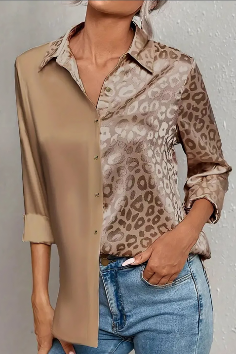 Ženska košulja VEYANZA BEIGE, Boja: bež, IVET.HR - MODERNA ODJEĆA