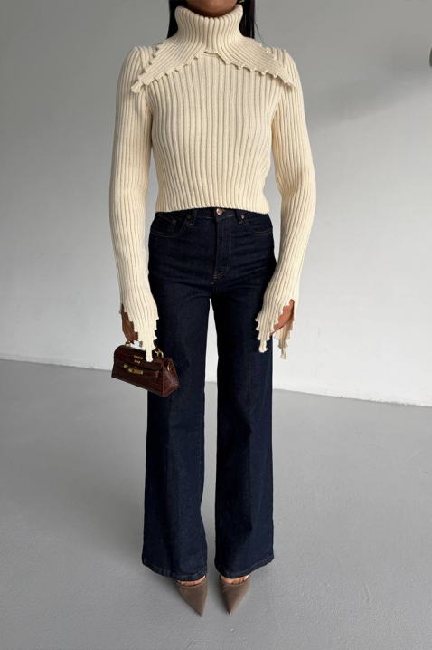 Džemper DAROLZA ECRU, Boja: drap, IVET.HR - MODERNA ODJEĆA