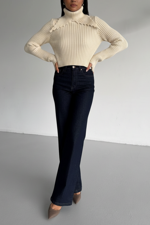 Džemper DAROLZA ECRU, Boja: drap, IVET.HR - MODERNA ODJEĆA