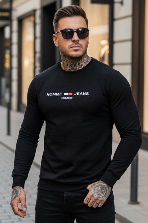 Muška bluza KELBO BLACK, Boja: crna, IVET.HR - MODERNA ODJEĆA