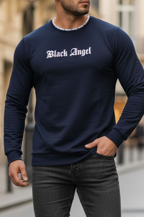 Muška bluza ROZEFO NAVY, Boja: tamnoplava, IVET.HR - MODERNA ODJEĆA