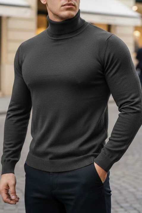 Muški džemper DORODO GRAFIT, Boja: grafitna, IVET.HR - MODERNA ODJEĆA