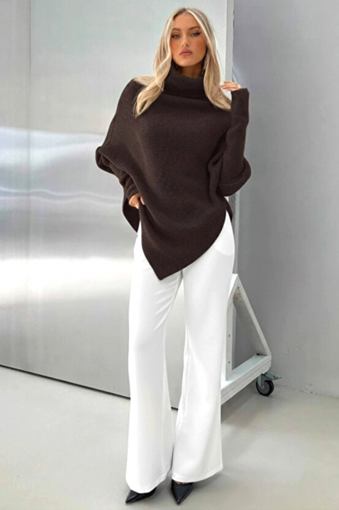 Pončo RENGOLA BROWN, Boja: smeđa, IVET.HR - MODERNA ODJEĆA