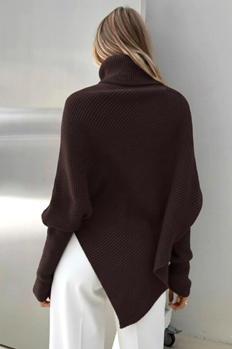 Pončo RENGOLA BROWN, Boja: smeđa, IVET.HR - MODERNA ODJEĆA