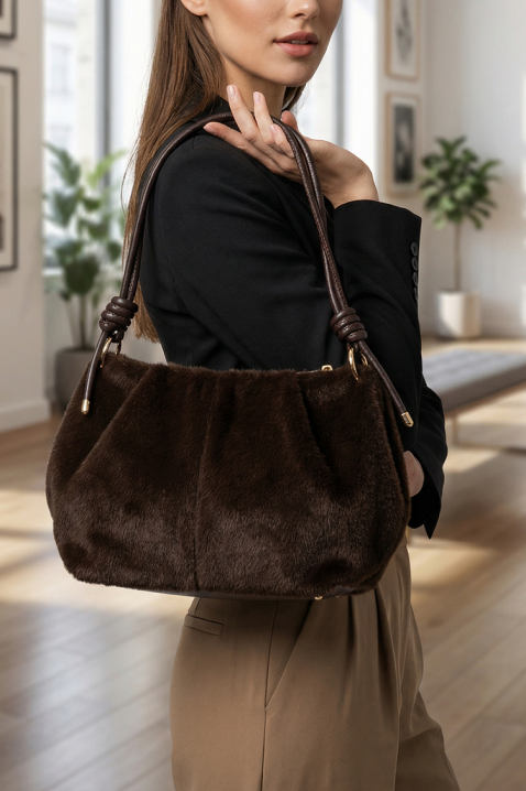 Ženska torba VELOROZA BROWN, Boja: smeđa, IVET.HR - MODERNA ODJEĆA