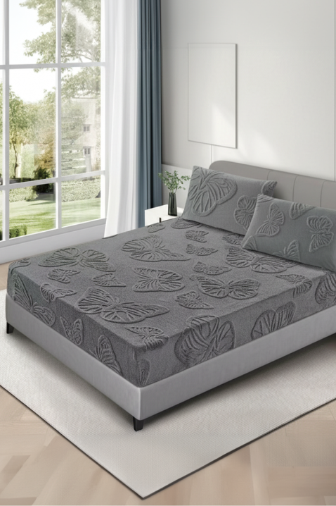 Plahta s naslonom GOLMERXA GREY 200х220 cm, Boja: siva, IVET.HR - MODERNA ODJEĆA