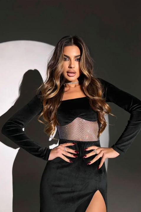 Haljina PREVILDA, Boja: crna, IVET.HR - MODERNA ODJEĆA