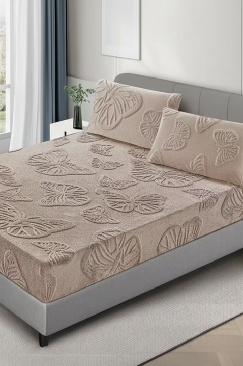 Plahta s naslonom GOLMERXA BEIGE 200х220 cm, Boja: bež, IVET.HR - MODERNA ODJEĆA