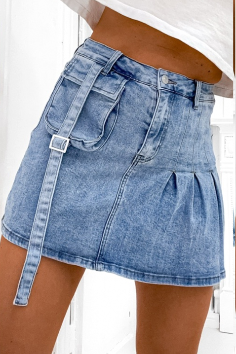 Suknja - hlače MINIVONZA, Boja: svijetlo plava, IVET.HR - MODERNA ODJEĆA