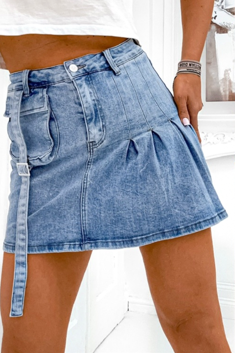 Suknja - hlače MINIVONZA, Boja: svijetlo plava, IVET.HR - MODERNA ODJEĆA