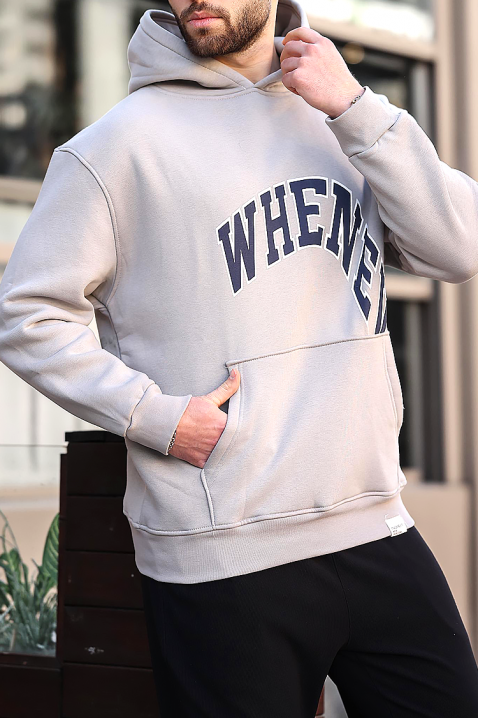 Muška dukserica KRILZO GREY, Boja: siva, IVET.HR - MODERNA ODJEĆA