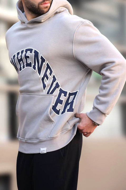 Muška dukserica KRILZO GREY, Boja: siva, IVET.HR - MODERNA ODJEĆA