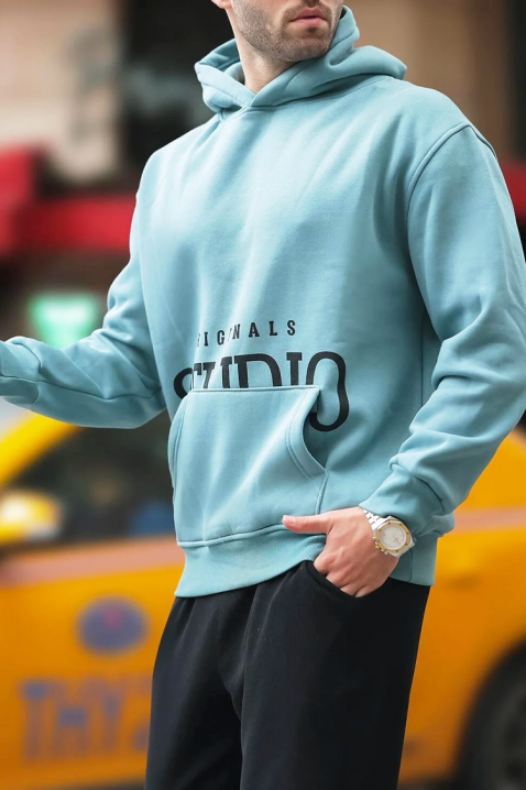 Muška dukserica MAREFO SKY, Boja: svijetlo plava, IVET.HR - MODERNA ODJEĆA