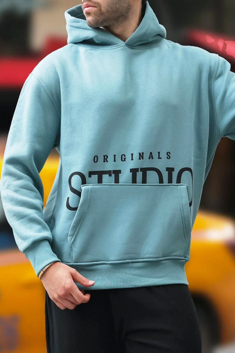 Muška dukserica MAREFO SKY, Boja: svijetlo plava, IVET.HR - MODERNA ODJEĆA