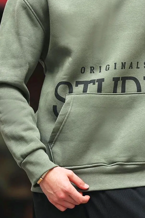 Muška dukserica MAREFO KHAK, Boja: kaki, IVET.HR - MODERNA ODJEĆA